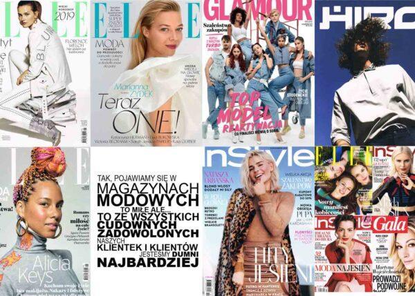 Nasza autorska modna biżuteria i publikacje w elle, glamour i wielu innych najważniejszych magazynach o modzie