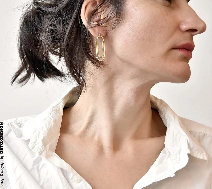 Oryginalne kolczyki NAGANO78 zaskakują, intrygują i zachwycają jak cała nasza modna biżuteria jaka na prezent